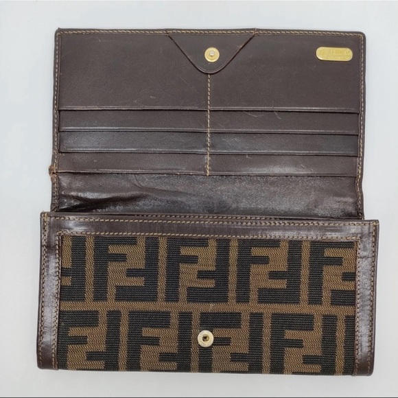 Fendi Long Zucca Wallet - Picture 2 of 10